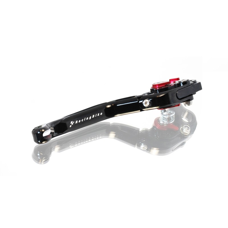 LEVIER DE FREIN AVANT RACINGBIKE (DROIT) KYMCO SUPERDINK 125i 09-14 NOIR-ROUGE