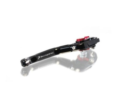 LEVIER DE FREIN AVANT RACINGBIKE (DROIT) KYMCO SUPERDINK 125i 09-14 NOIR-ROUGE