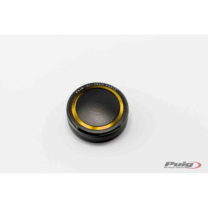 PUIG FRONT RESERVOIR CAP FOR BRAKE FLUID FOR SUZUKI SV650X 18-24 GOLD