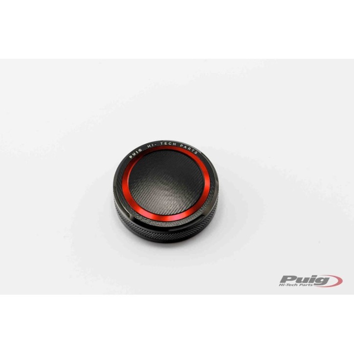 PUIG FRONT RESERVOIR CAP FOR BRAKE FLUID FOR SUZUKI SV650X 18-24 RED