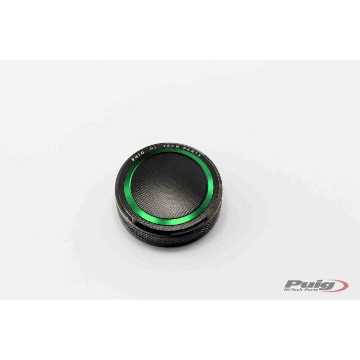 PUIG FRONT RESERVOIR CAP FOR BRAKE FLUID FOR SUZUKI SV650X 18-24 GREEN