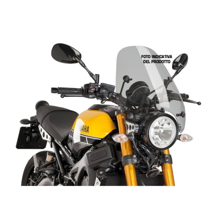 PUIG PARE - BRISE CUSTOM I POUR YAMAHA XJR1300 99-13 FUMEE CLAIR