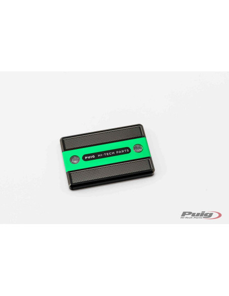 Tapon deposito liquido freno delantero Puig para Yamaha Tener 700 19 24 verde