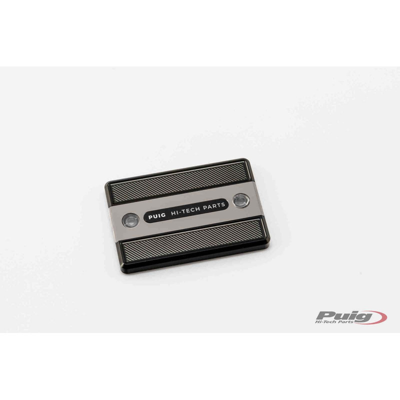 Tapon deposito liquido freno delantero Puig para Yamaha Tracer 7 GT 21 24 plata
