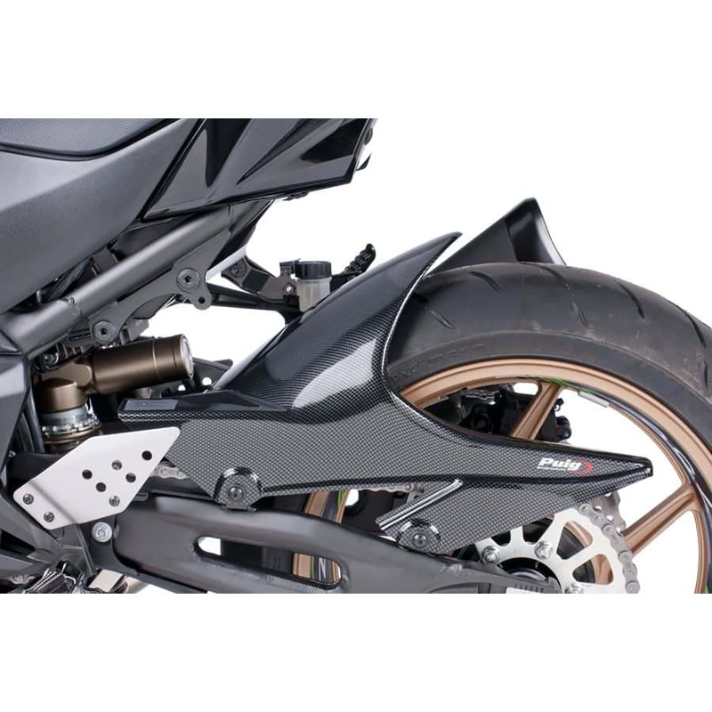 PUIG PARAFANGO POSTERIORE KAWASAKI Z750R 11'-12' CARBON LOOK