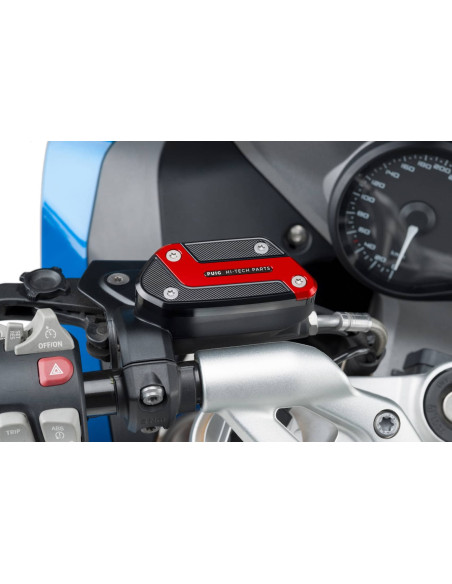 puig front clutch fluid reservoir cap for bmw r1200 gs 13 16 red