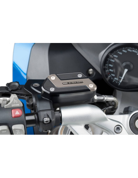 puig front clutch fluid reservoir cap for bmw r1250 gs 18 24 silver