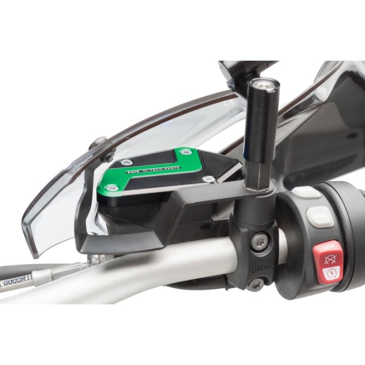 TAPON DEPOSITO DELANTERO PUIG PARA LIQUIDO DE EMBRAGUE PARA BMW R1250 GS ADVENTURE 18-24 VERDE