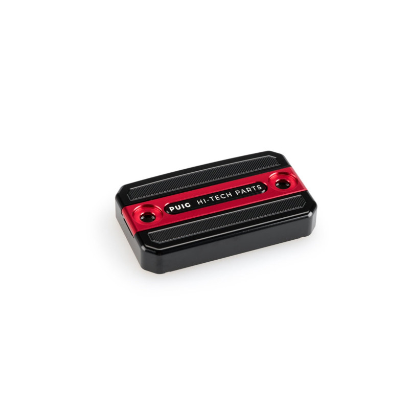 puig front clutch fluid reservoir cap for ducati scrambler 1100 pro pro sport 21 24 red