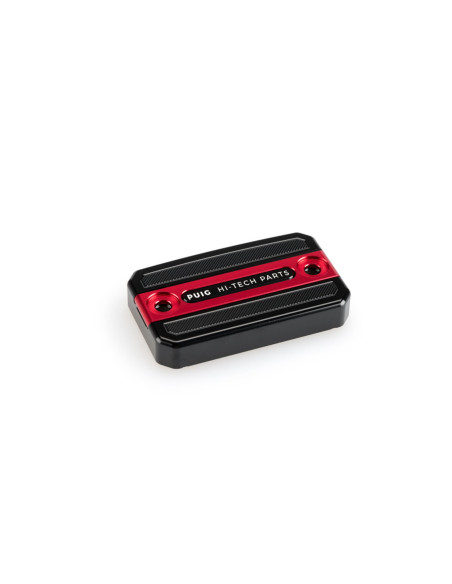 puig front clutch fluid reservoir cap for ducati scrambler 1100 pro pro sport 21 24 red
