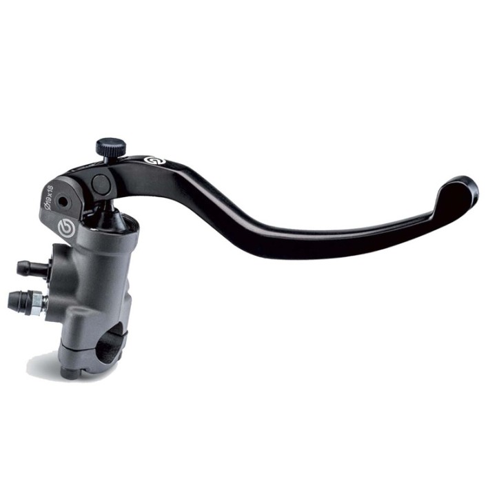 BREMBO RADIAL BRAKE MASTER CYLINDER 19X18 RACING FORGED FOR DUCATI HYPERMOTARD 1100 S 10-12