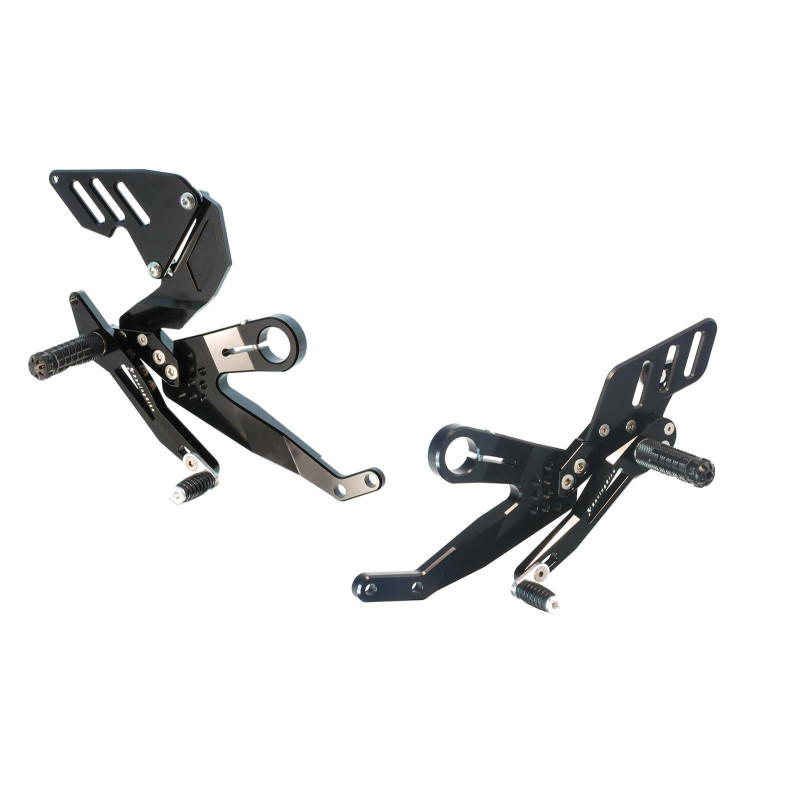 Rennrad feste Fussraste Fussraste Yamaha MT 01 05 12 schwarz