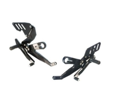 RACINGBIKE FIXED FOOTPEG YAMAHA MT-01 05-13 BLACK