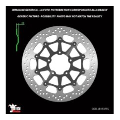 JOLLY BRAKE FIXED FRONT BRAKE DISC KAWASAKI NINJA ZX-10R ABS 1000 00-01