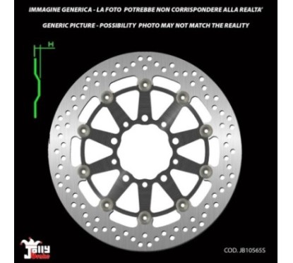 JOLLY BRAKE FIXED FRONT BRAKE DISC KAWASAKI ER-6F 06-08