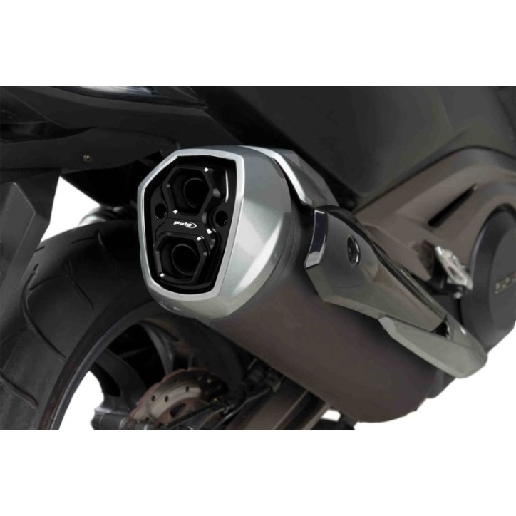 PUIG TERMINAL ECHAPPEMENT POUR KYMCO AK550 17-22 NOIR