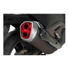 PUIG SILENCIADOR DE ESCAPE KYMCO AK550 17-22 ROJO