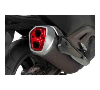 PUIG SILENCIADOR DE ESCAPE KYMCO AK550 17-22 ROJO