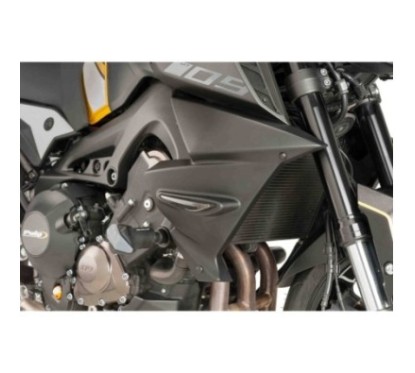 PUIG KSHLERSCHUTZBLECHE YAMAHA MT-09 17-20 MATTSCHWARZ