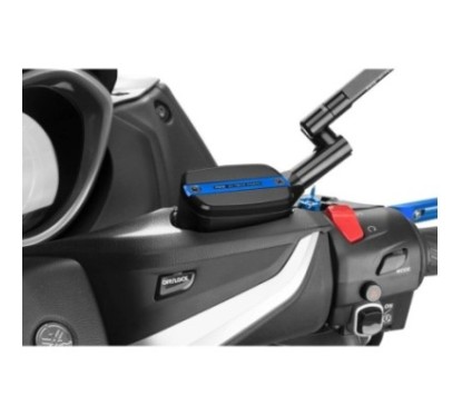 PUIG TAPPO SERBATOIO FLUIDO FRENO ANTERIORE/POSTERIORE PER YAMAHA T-MAX 530 DX/SX ANNO 17'-19' COLORE BLU