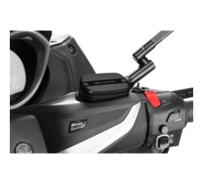 PUIG VORDERER HINTEN BREMSFLSSSIGKEITSBEHZLTERKAPPE. YAMAHA T-MAX 530 DX SX 17-19 SCHWARZ