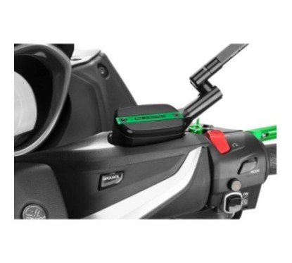 PUIG TAPPO SERBATOIO FLUIDO FRENO ANTERIORE/POSTERIORE PER YAMAHA T-MAX 530 DX/SX ANNO 17'-19' COLORE VERDE