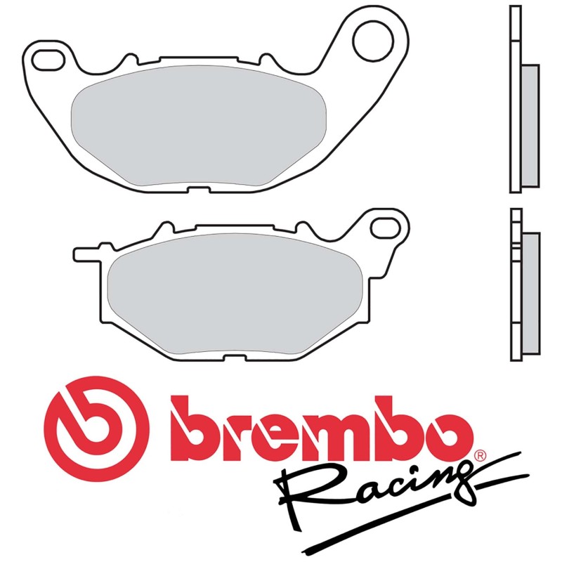 PASTILLAS DE FRENO BREMBO COMPUESTO Z04 YAMAHA MT-03 16-19