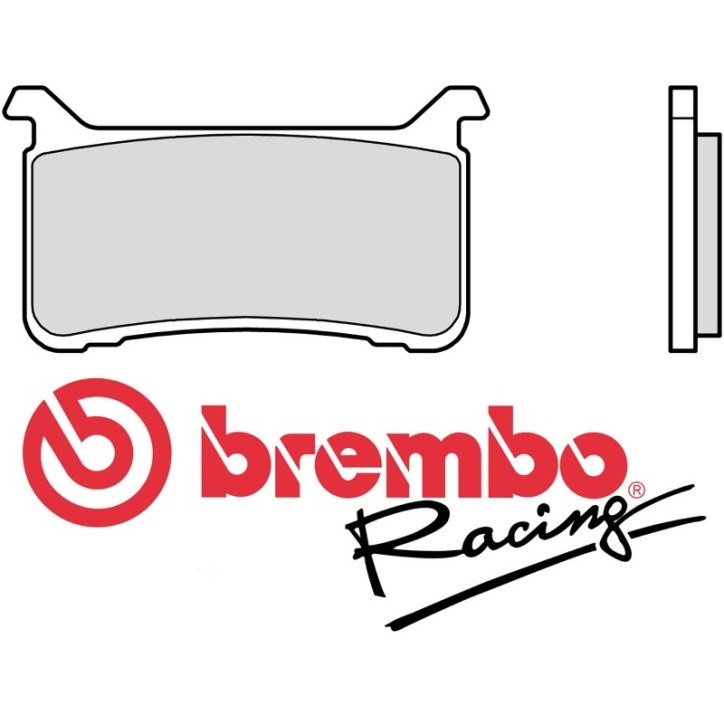 BREMBO BREMSBELZGE Z04 COMPOUND FUR HONDA CBR1000 RR 17-19