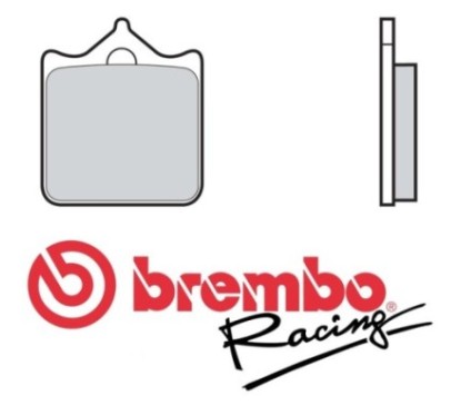 BREMBO BRAKE PADS Z04 COMPOUND APRILIA RSV1000 01-04