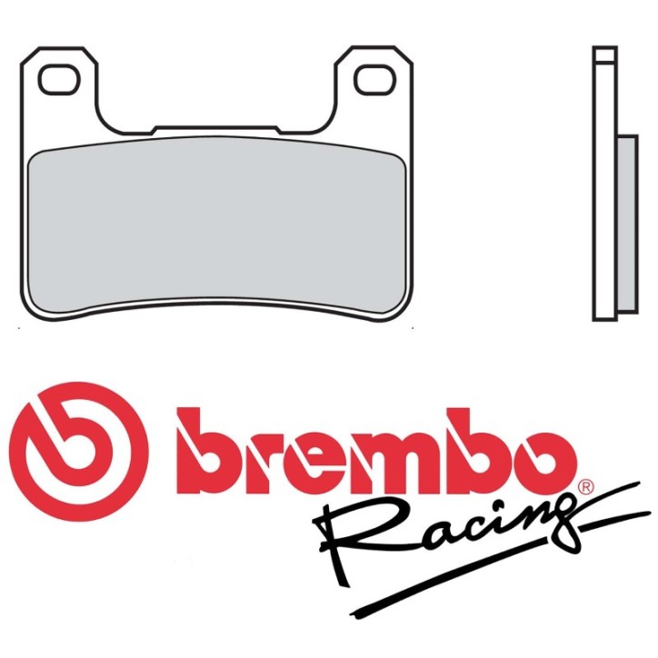 BREMBO Z04 COMPOSE PLAQUES DE FREIN POUR KAWASAKI NINJA 1000 SX 20-23