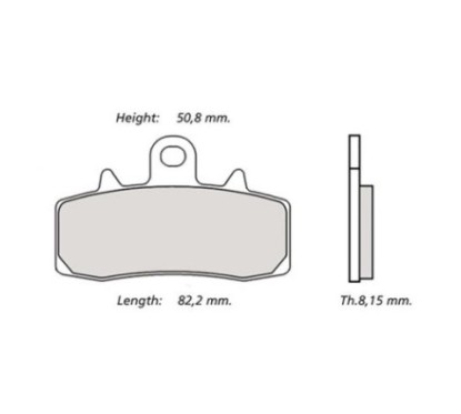 BREMBO BRAKE PADS Z04 COMPOUND APRILIA CAPONORD 1200 13-14