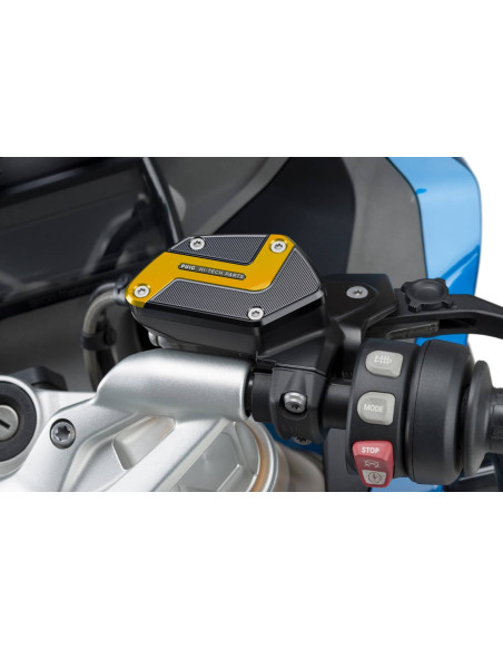 Puig Deckel fur Bremsflussigkeitsbehalter vorn fur BMW R1200 GS Rallye Exclusive 17 18 Gold
