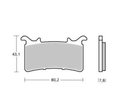 BREMBO BRAKE PADS COMPOUND Z04 BMW M1000 RR 21-22