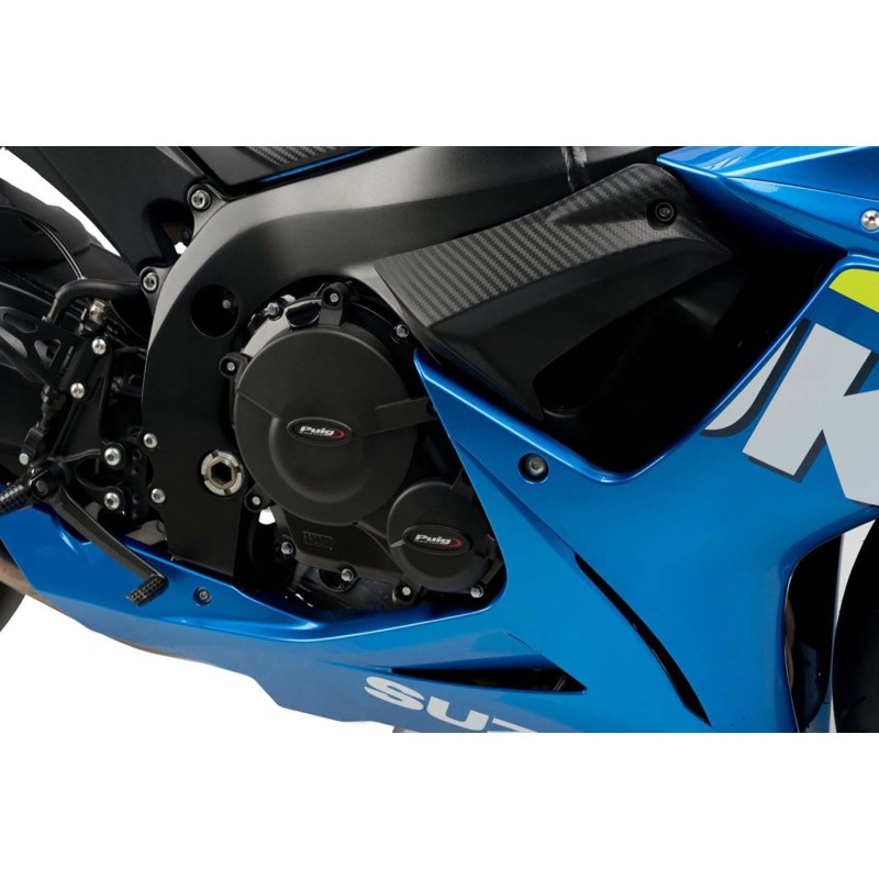 PUIG MOTORKURBELGEHZUSESCHUTZ TRACK SUZUKI GSX-R600 11-16 SCHWARZ