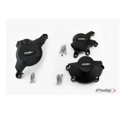 PROTECCION CARTER MOTOR DE PISTA PUIG PARA HONDA CBR600RR CAMPEONATO 07-12 NEGRO