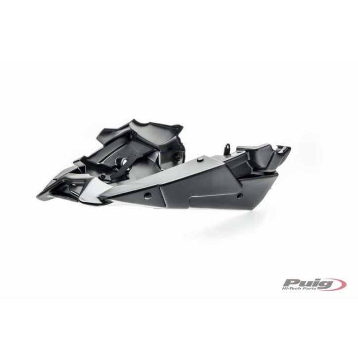 PUIG PUNTALE FUR YAMAHA MT-09 SPORT TRACKER-SCARICO AKRAPOVIC 13-16 NERO OPACO