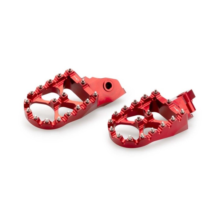 REPOSE-PIEDS PUIG OFF-ROAD POUR BMW F700 GS 12-17 ROUGE