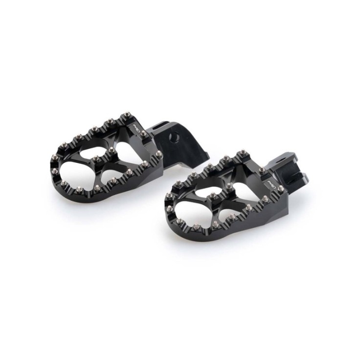 REPOSE-PIEDS PUIG OFF-ROAD POUR TRIUMPH TIGER 1200 RALLY PRO 22-24 NOIR