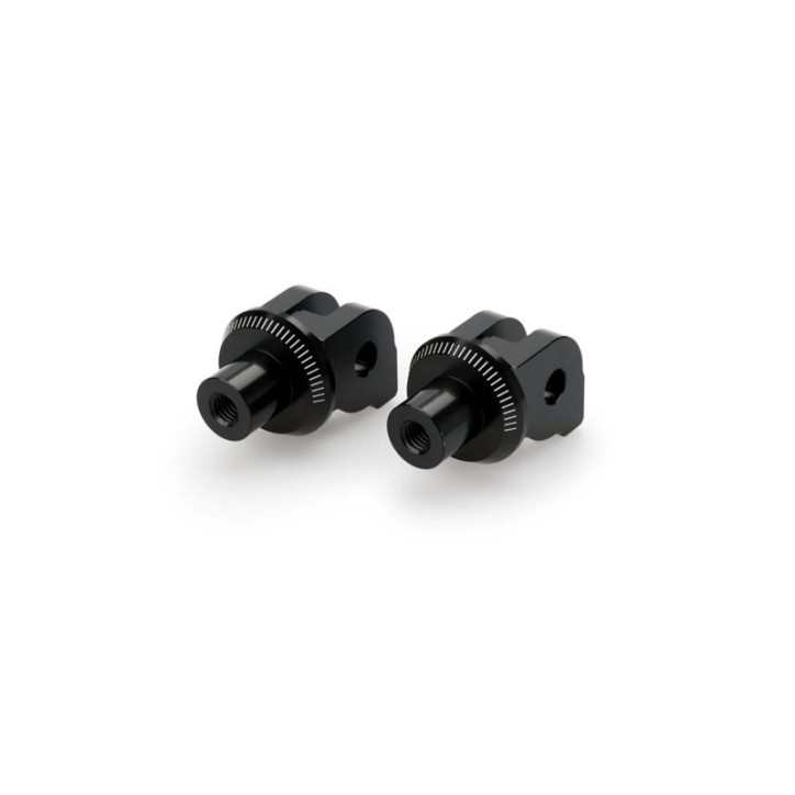 PUIG FOOTPEGS ADAPTERS FOR DUCATI MULTISTRADA V4 RALLY 21-24 DRIVER FIXED BLACK