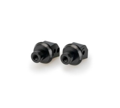 PUIG POGG ADAPTERS HONDA XL750 TRANSALP PASSENGER FIXTURES 23-24 BLACK