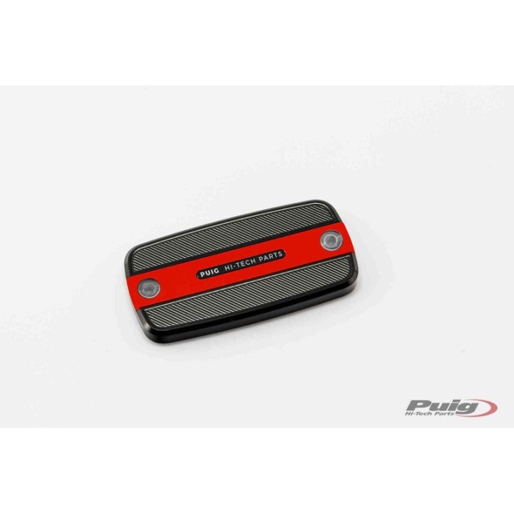 PUIG TAPPO SERBATOIO ANTERIORE PER FLUIDO FRIZIONE PER HONDA XL750 TRANSALP 23-24 ROSSO