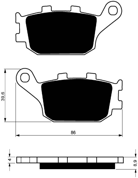 goldfren s33 brake pad fits on suzuki 1250 gsf s bandit abs 15 offer