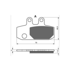 GOLDFREN SINTERED BRAKE PADS COMPOUND FOR APRILIA 500 ATLANTIC 02-05-OFFER