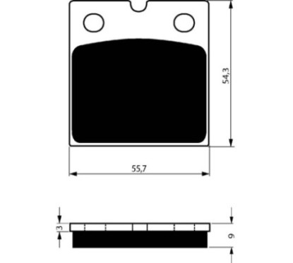 GOLDFREN SINTERED BRAKE PADS BENELLI COMPOUND 354 82-OFFER