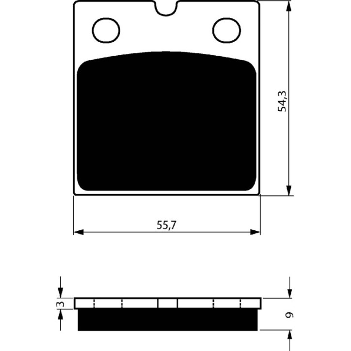 GOLDFREN SINTERED BRAKE PADS FOR BENELLI COMPOUND 354 82-OFFER