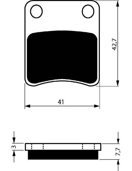 goldfren brake pad sint ad mount on daelim 125 b bone 09 14 offer