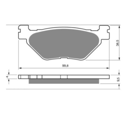 GOLDFREN SINTERBREMSBELZGE HYOSUNG COMPOUND 650 GV 04-05-ANGEBOT