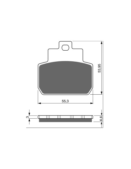 goldfren brake pad sint ad mount on piaggio beverly euro 3 500 07 offer