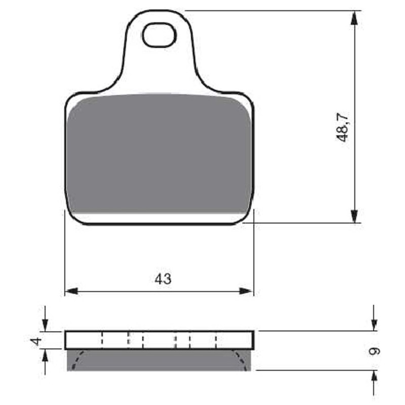 PASTILLAS DE FRENO SINTERIZADAS GOLDFREN GP6 COMPUESTO MV AGUSTA 1078 F4 CC CLAUDIO CASTIGLIONI 07-08-OFERTA