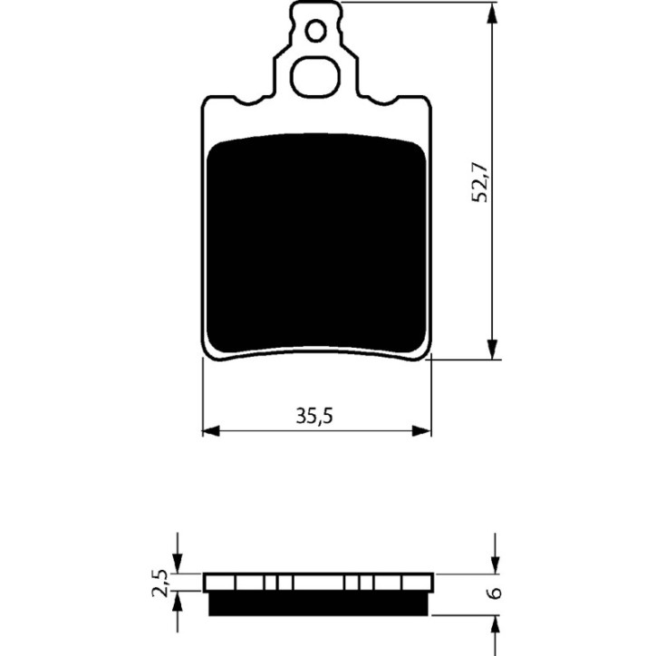 PASTILLAS DE FRENO SINTERIZADAS GOLDFREN K5 COMPUESTO PARA APRILIA 280 CLIMBER R 92-93-OFERTA